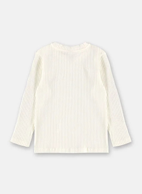 Blusa M/L Em Ribana Canelada