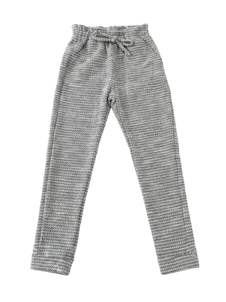 Calça em Malha Tweed