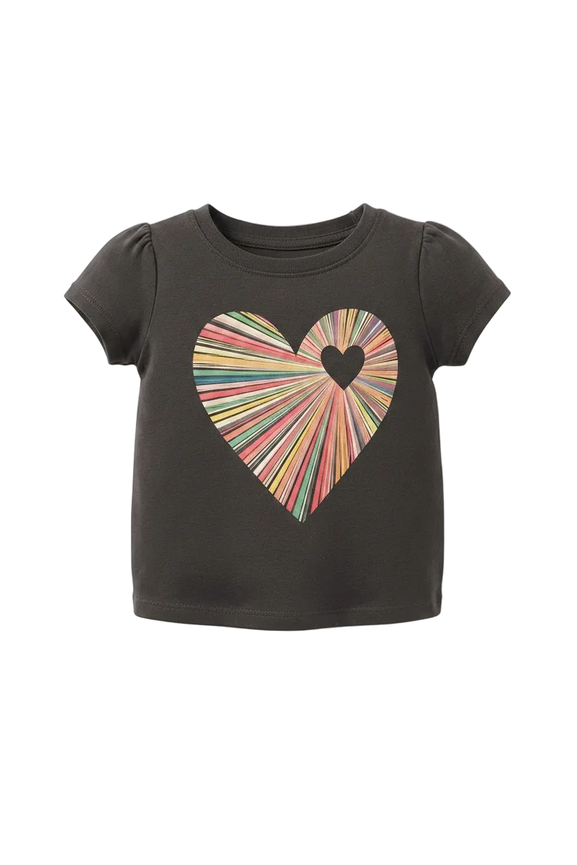 Camiseta Coração Circo