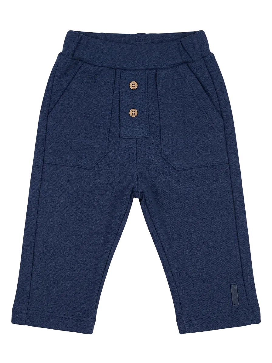 Calça Malha Alfaiataria - Azul Escuro