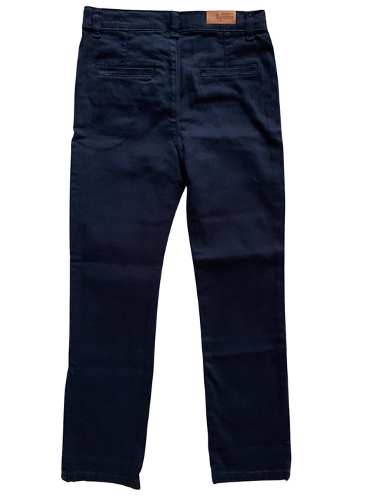 Calça Sarja Alfaiataria Azul - BEBELÂNDIA