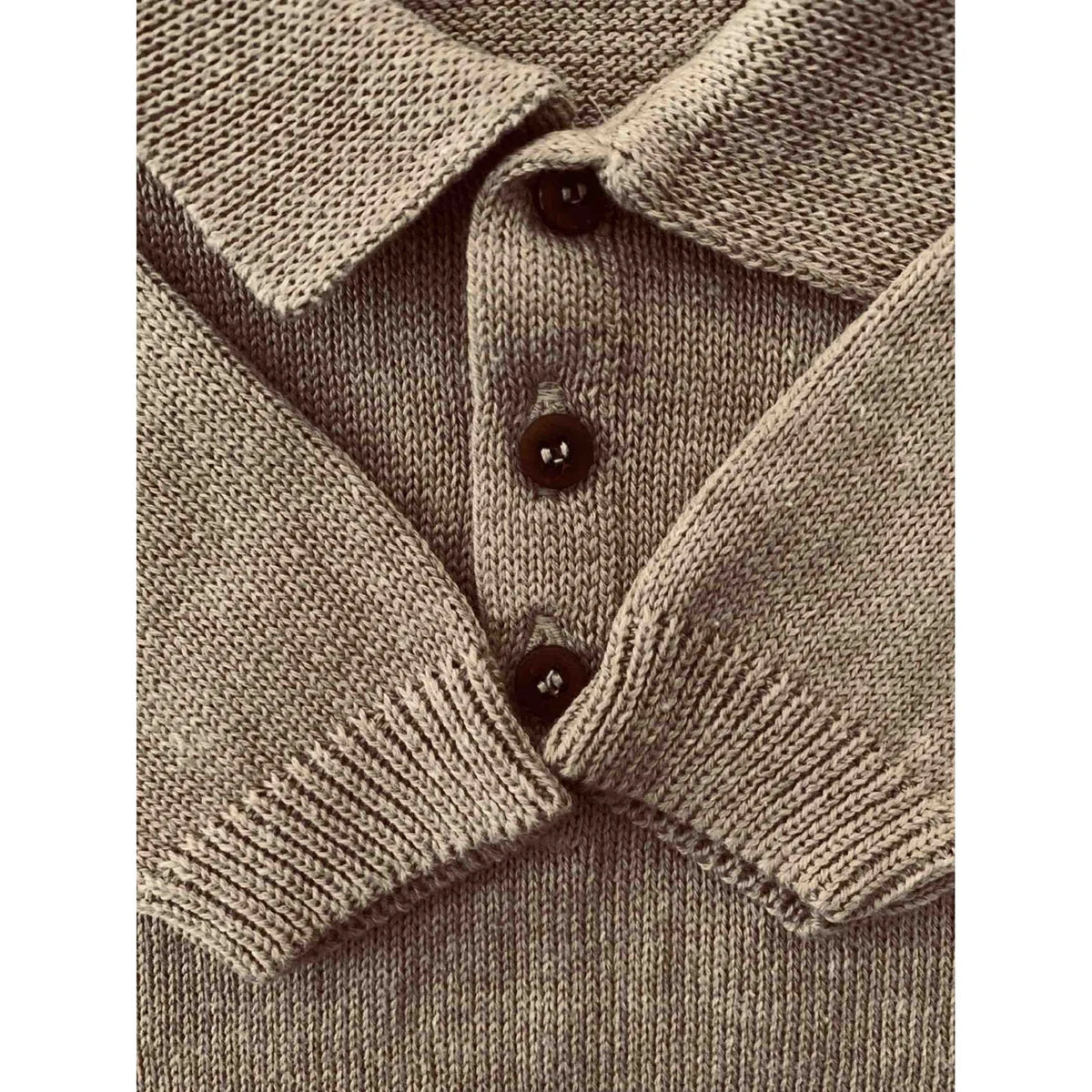 Conjunto Tricot - Caqui