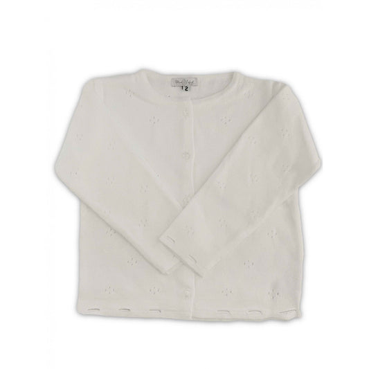 Cardigan Em Tricot Branco