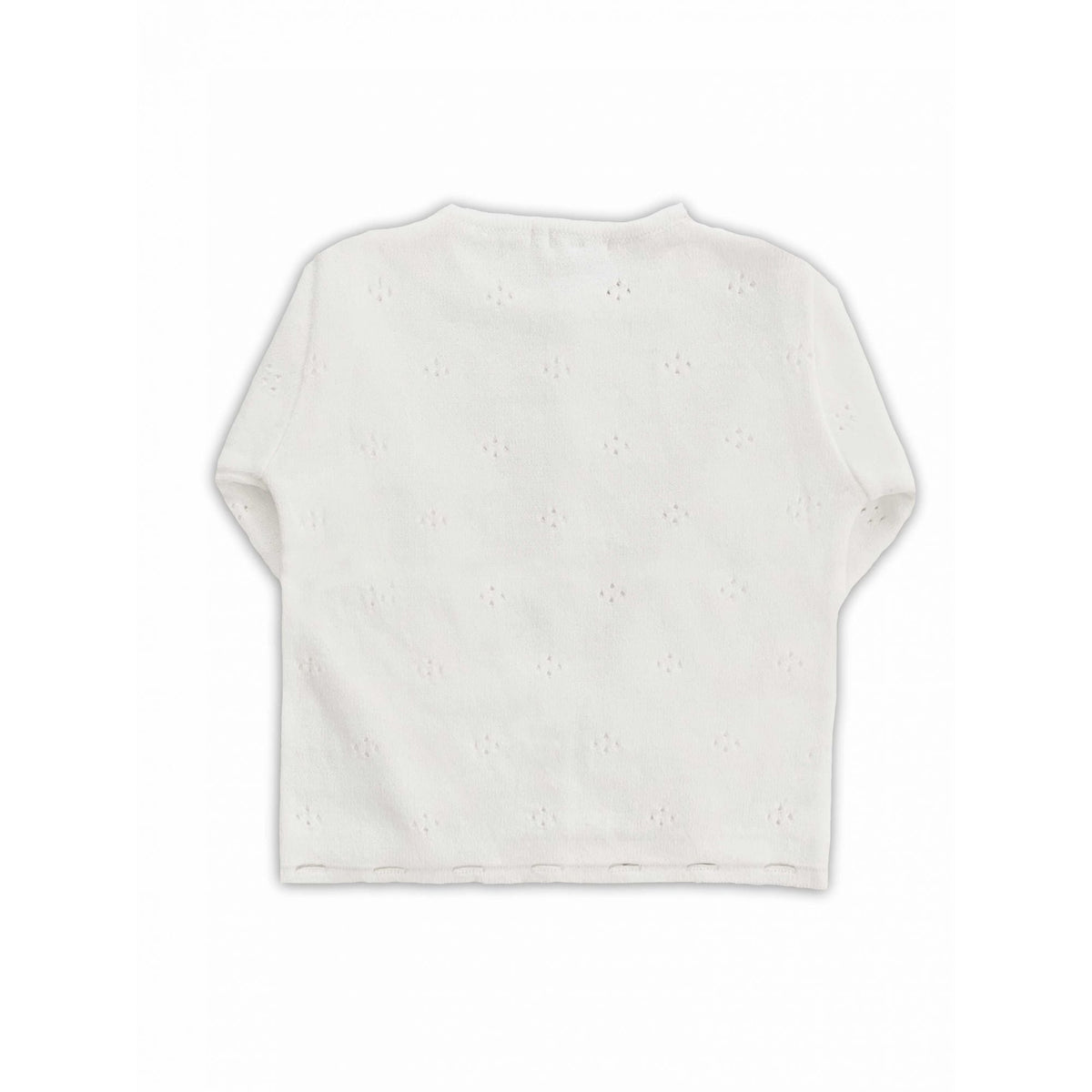 Cardigan Em Tricot Branco