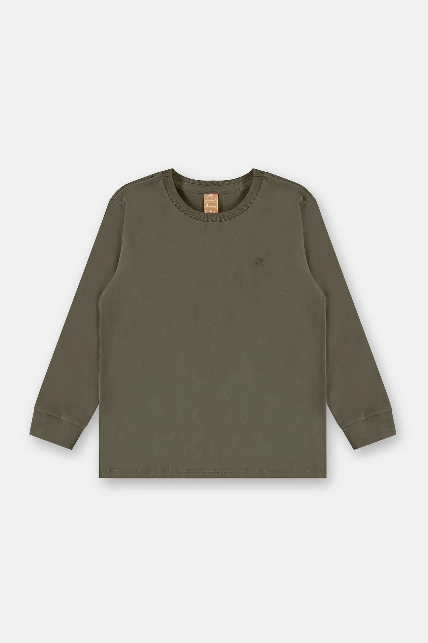 Camiseta M/L Em Meia Verde