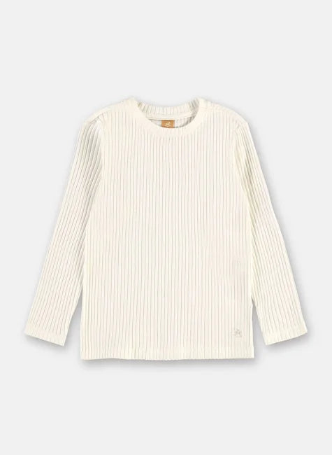 Blusa M/L Em Ribana Canelada