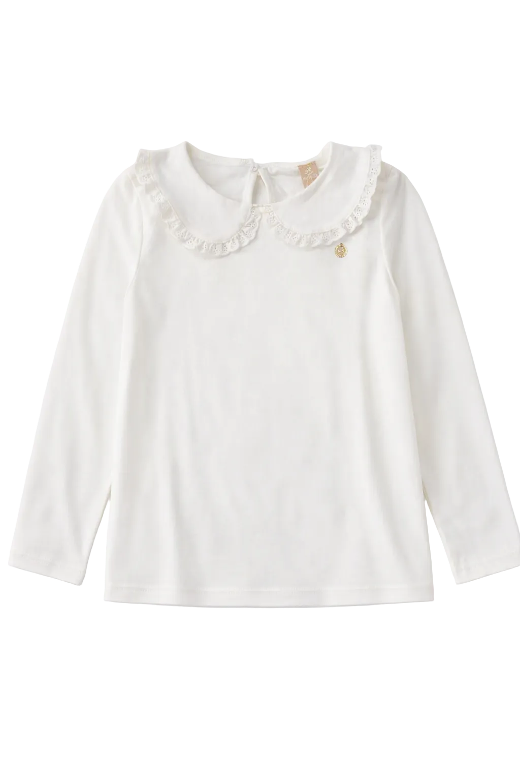 Blusa Manga Longa Em Meia Malha - Branco Especial