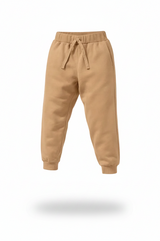 Calça Em Moletom caqui