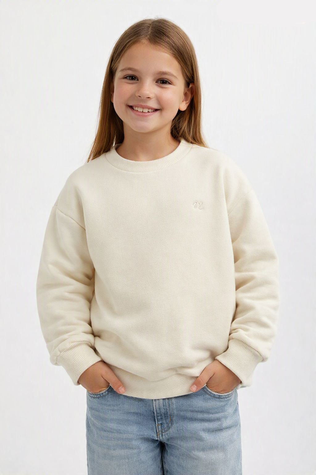 Blusão Manga Longa Em Malha - Molecotton Off