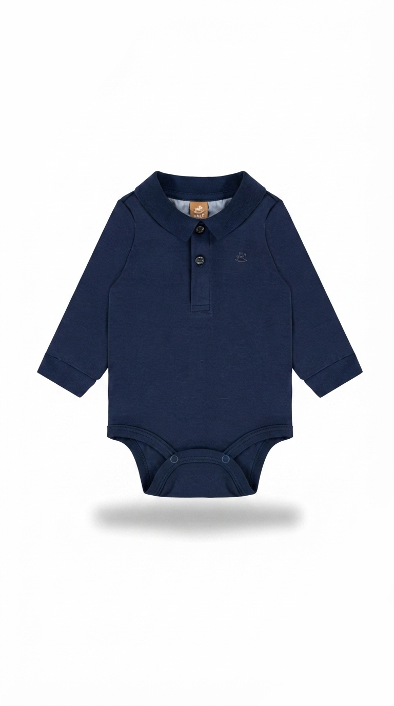 Body Polo Manga Longa