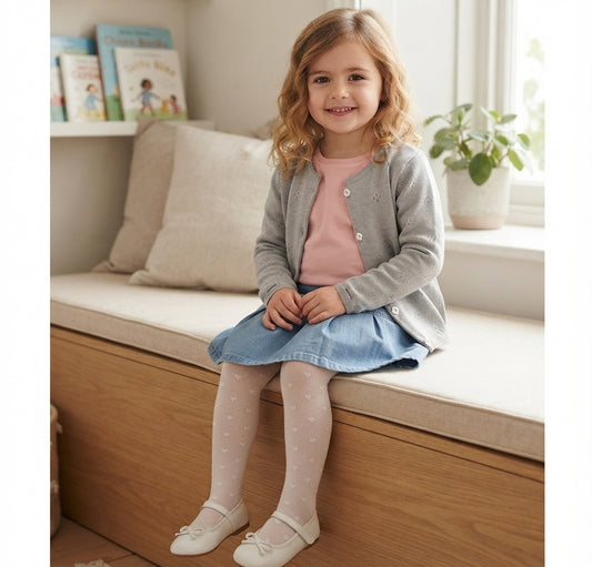 Cardigan em Tricot Cinza