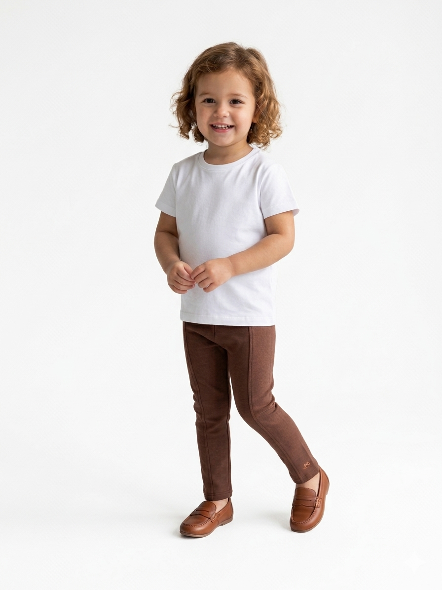 Calça Legging Em Molecotton