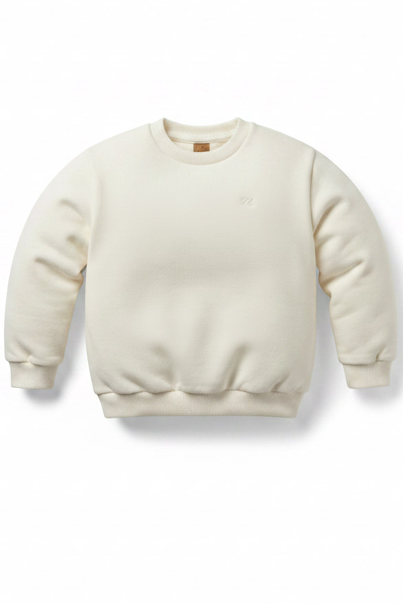 Blusão Manga Longa Em Malha - Molecotton Off