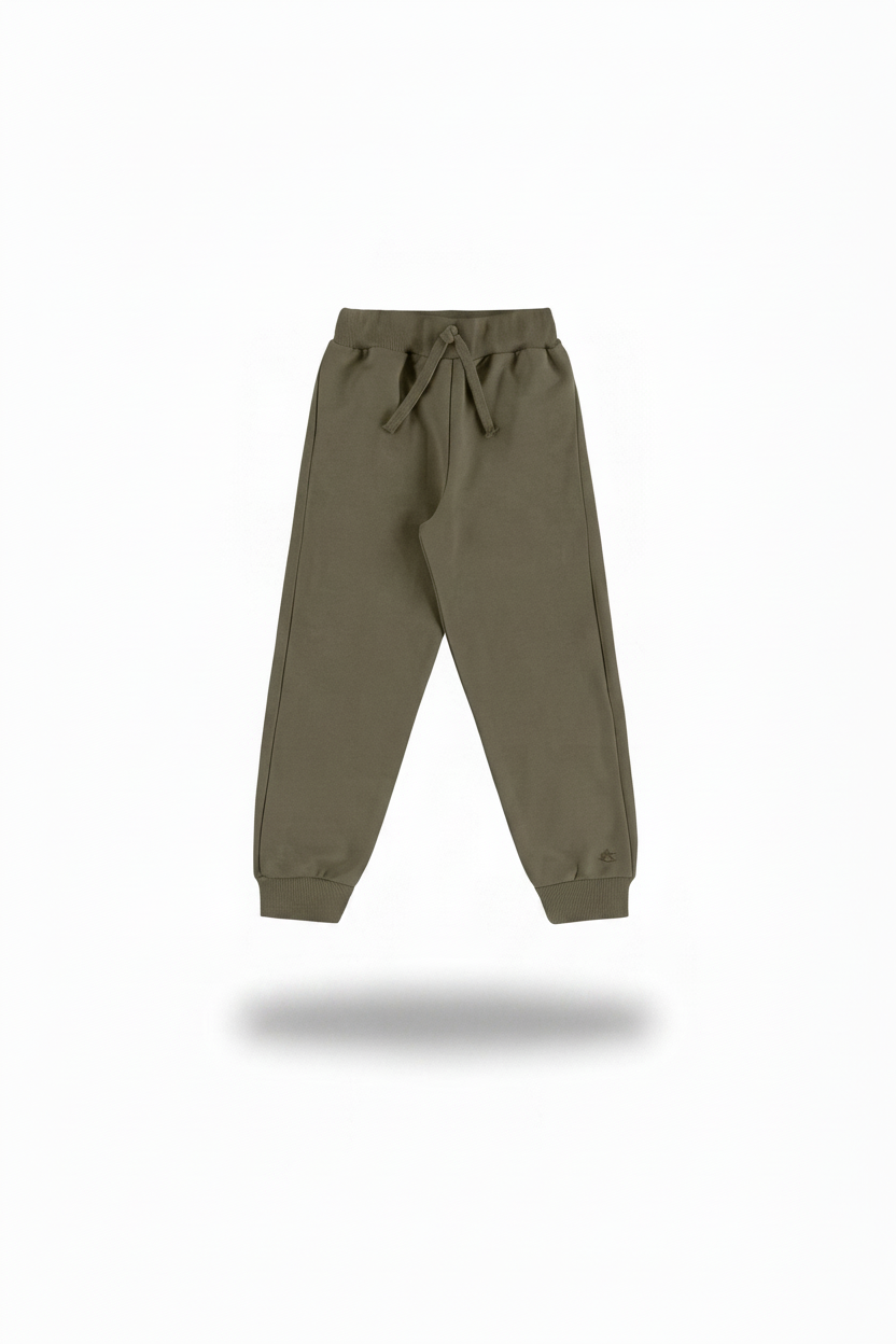 Calça Em Moletom - Verde Kalamata
