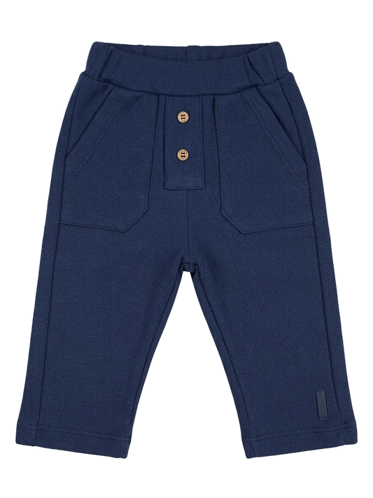 Calça Malha Alfaiataria - Azul Escuro