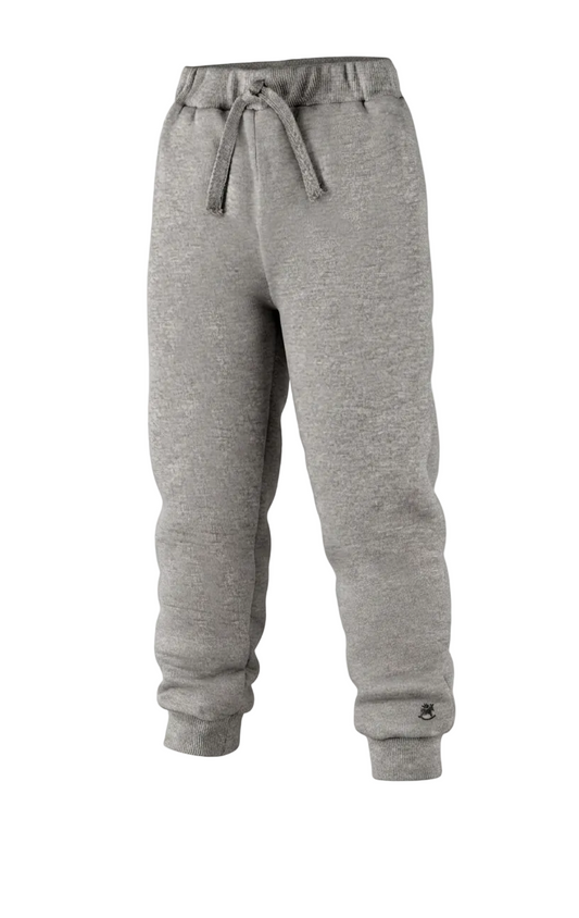 Calça Em Moletom cinza