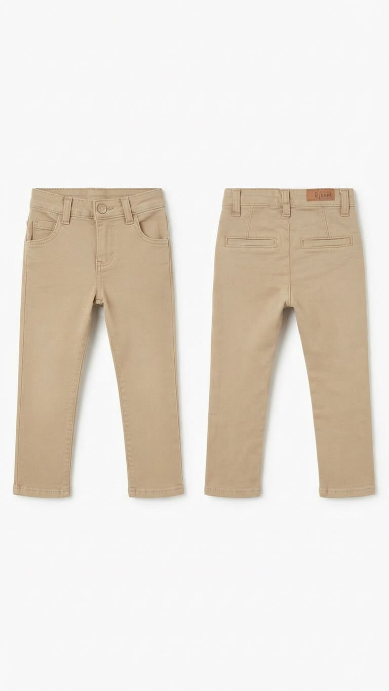 Calça Sarja Alfaiataria Caqui