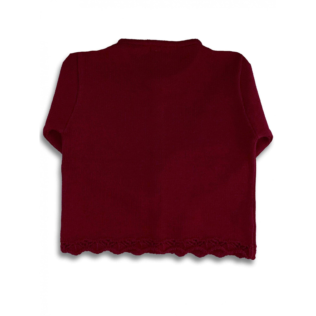 Cardigan em Tricot Vermelho