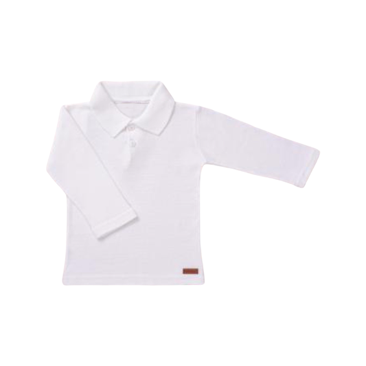 Blusa Polo Branca