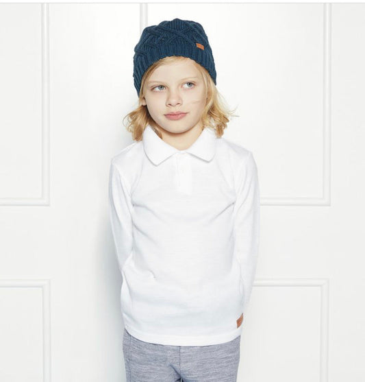Blusa Polo Branca